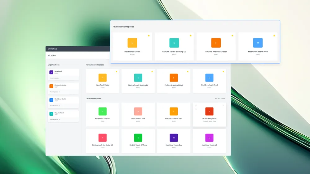 New Workspace Picker