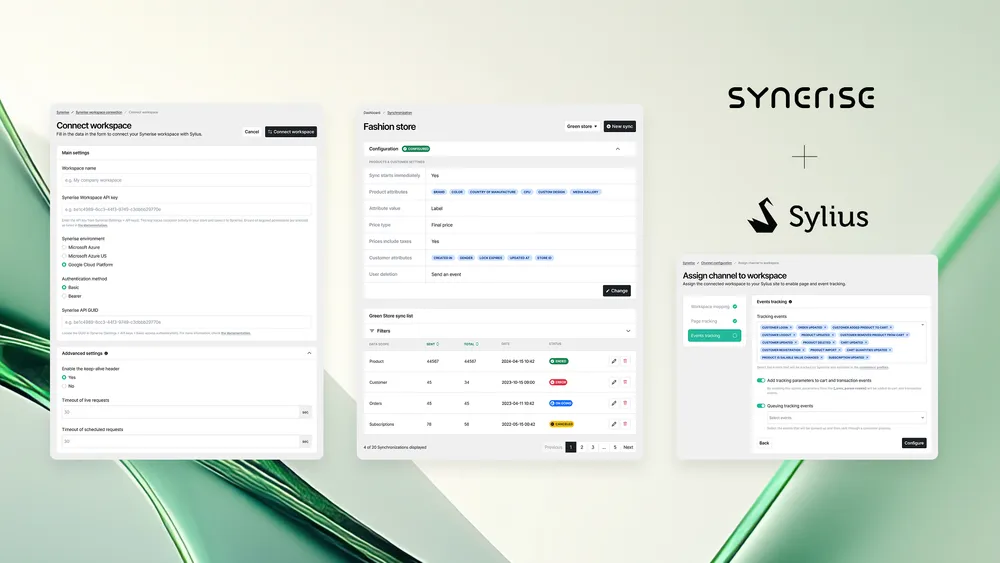 Sylius integration plugin
