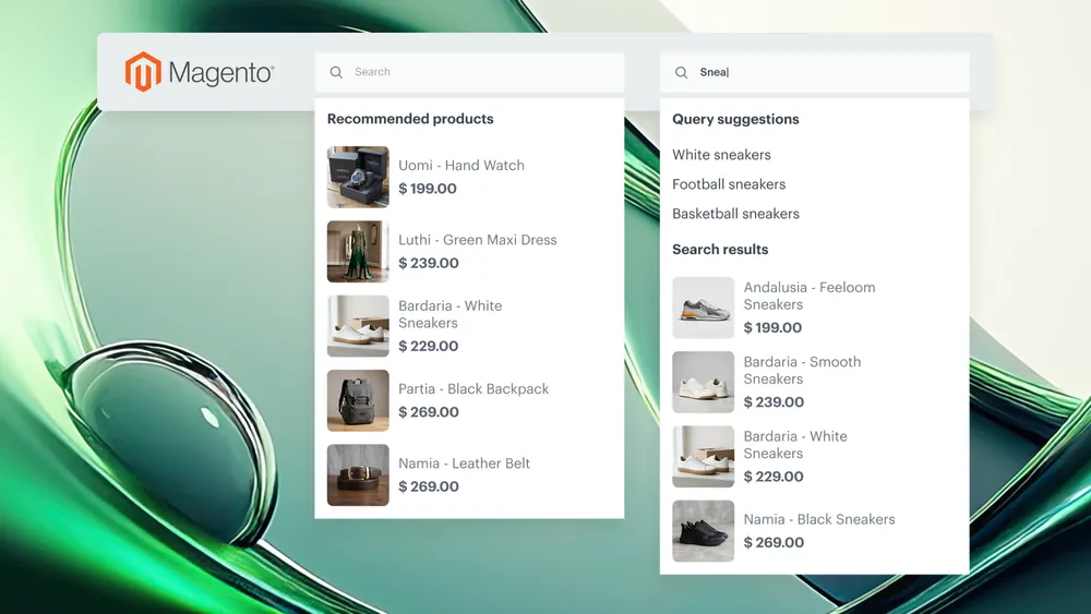 Next-level AI Search in Magento plugin