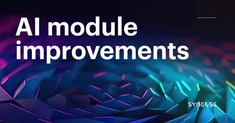 AI module improvements