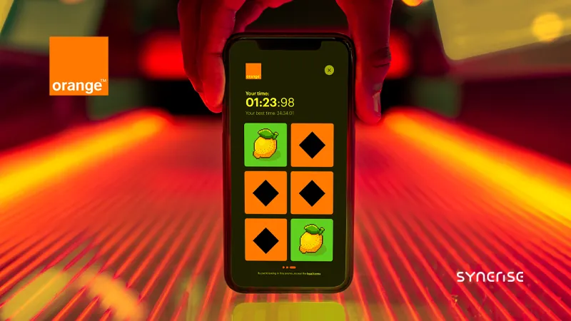 Boosting mobile app engagement with in-app gamification - Orange Memory Game success story