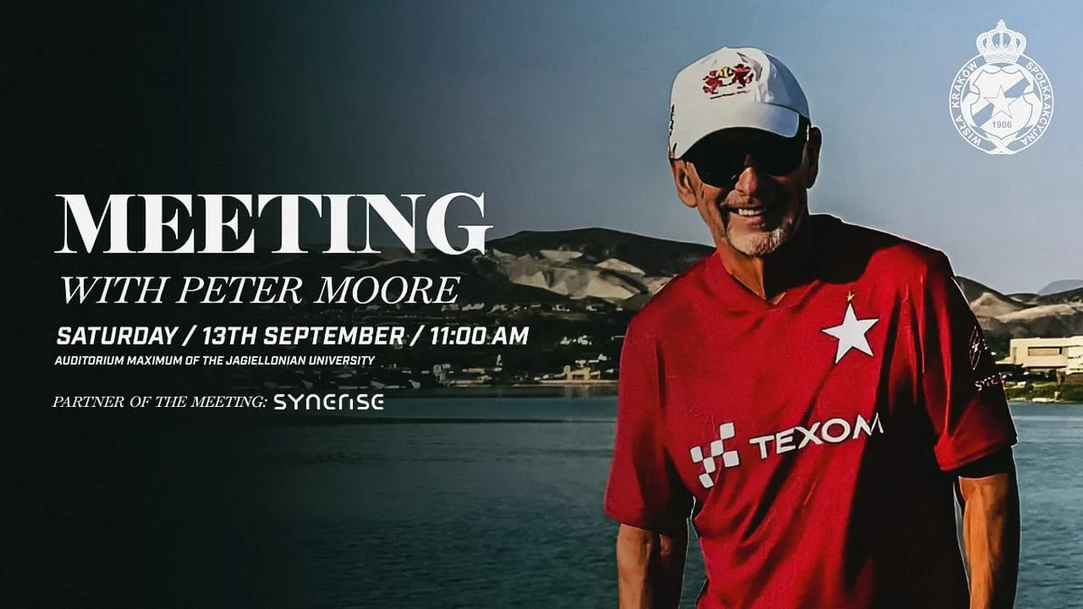 Meeting with Peter Moore in Kraków