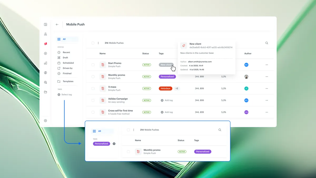 Communication tagging