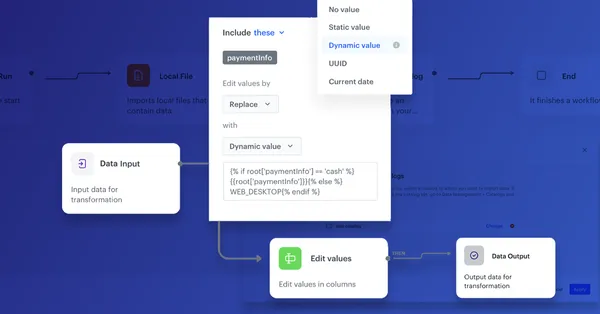 Advanced data transformations with Synerise Automation