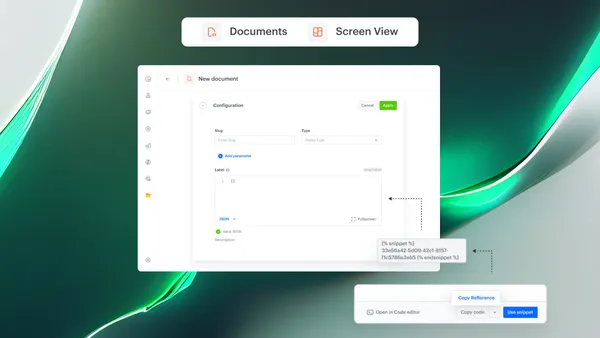 Snippets Now in Documents & Screen Views