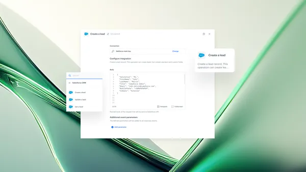Salesforce CRM integration